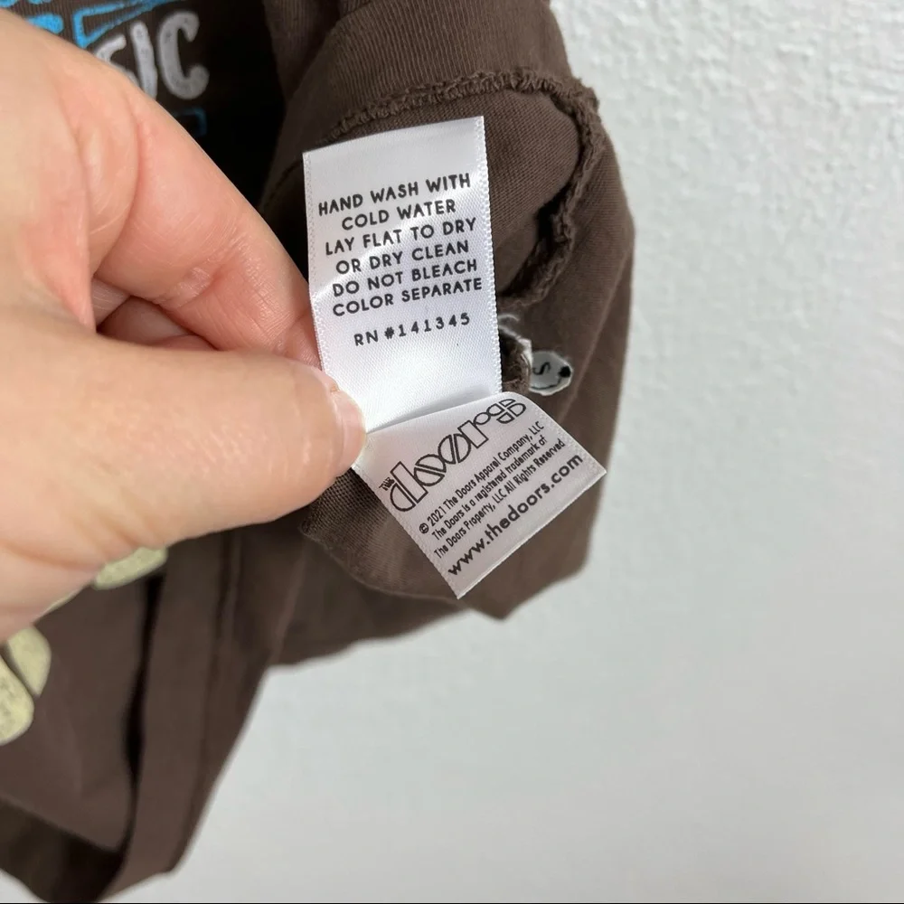 Daydreamer The Doors Strange Nights Are Coming Oversized Slouchy Merch Tee - Picture 7 of 11